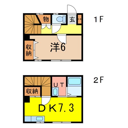 マルテローズの物件間取画像